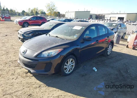 2012 Mazda Mazda3 I Touring из США, поврежденный, VIN JM1BL1V77C1627191